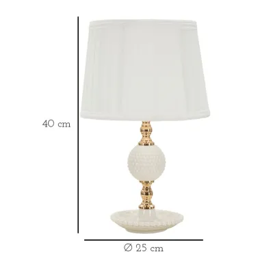 LAMPA NOCNA NAPOLI 25X40 cm